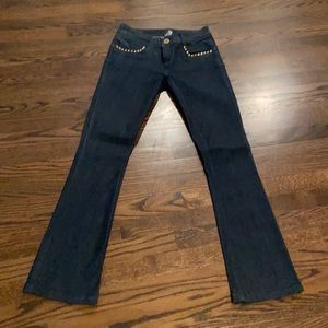 Dark Boot Cut Jeans